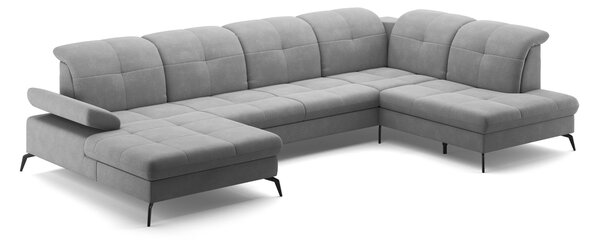 SEDACÍ SOUPRAVA, textil, šedá Sit & More - Sedací soupravy, Online Only