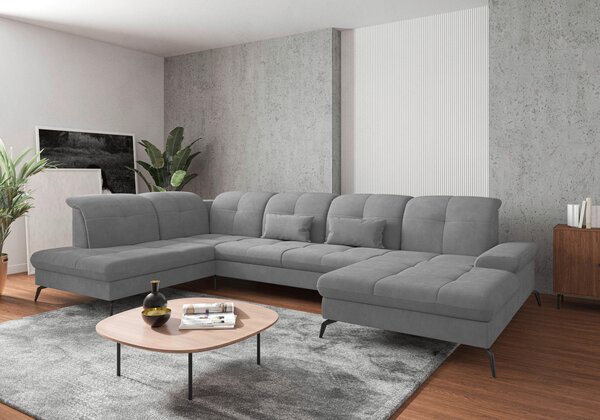 SEDACÍ SOUPRAVA, textil, šedá Sit & More - Sedací soupravy, Online Only