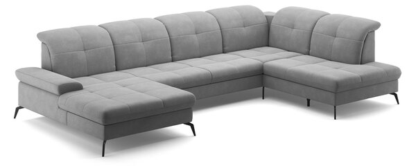 SEDACÍ SOUPRAVA, textil, šedá Sit & More - Sedací soupravy, Online Only