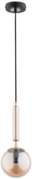 Lustr na lanku VOLDA 1xE14/40W/230V mosaz