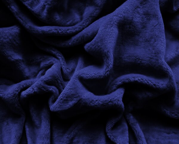 Xpose Prostěradlo mikroplyš tmavě modré 180x200/25cm