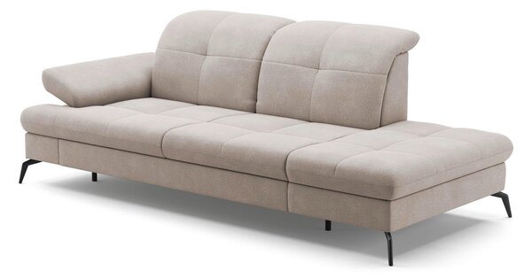 LENOŠKA, textil, šedobéžová Sit & More - Online Only sedačky, Online Only