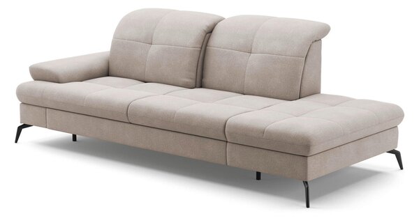 LENOŠKA, textil, šedobéžová Sit & More - Online Only sedačky, Online Only