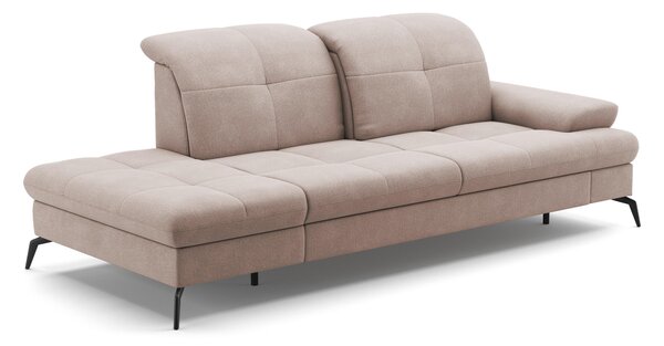 LENOŠKA, textil, šedobéžová Sit & More - Online Only sedačky, Online Only
