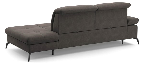 LENOŠKA, textil, barvy grafitu Sit & More - Online Only sedačky, Online Only