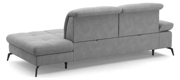 LENOŠKA, textil, šedá Sit & More - Online Only sedačky, Online Only