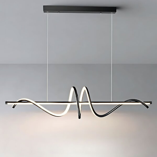 Toolight Závěsné LED osvětlení Modern D24 LHJ023-CP 120 cm černé