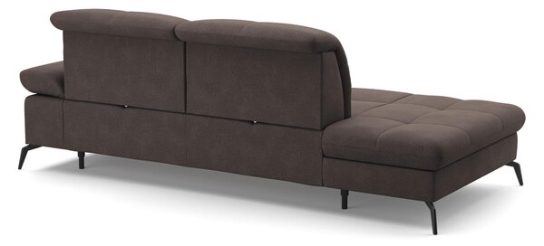 LENOŠKA, textil, barvy grafitu Sit & More - Online Only sedačky, Online Only
