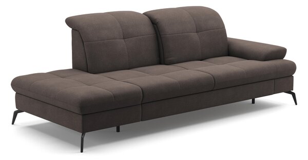 LENOŠKA, textil, barvy grafitu Sit & More - Online Only sedačky, Online Only