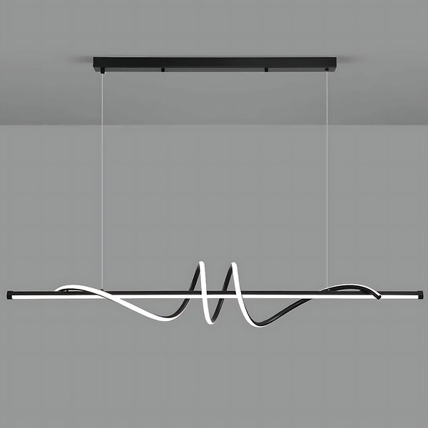 Toolight Závěsné LED osvětlení Modern D24 LHJ023-CP 120 cm černé