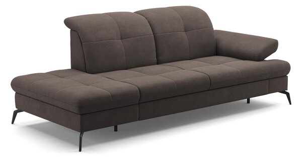 LENOŠKA, textil, barvy grafitu Sit & More - Online Only sedačky, Online Only