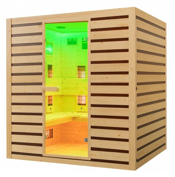 BPS-koupelny Infrasauna Relax HYD-6714 180x150, 3-4 osoby