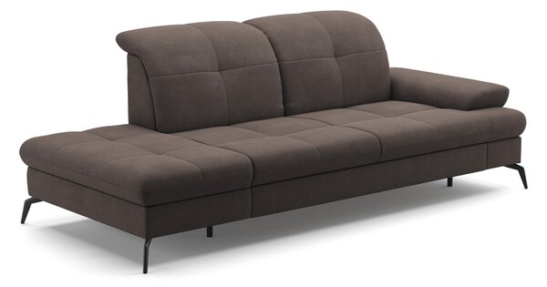 LENOŠKA, textil, barvy grafitu Sit & More - Online Only sedačky, Online Only