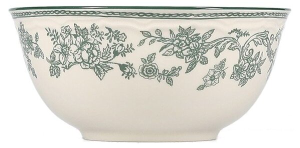Zelená/slonovinová porcelánová miska Cyril – S|P Collection