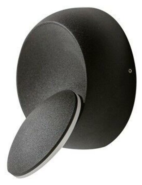 LED Nástěnné svítidlo AZzardo Avon black AZ2196 5W 385lm 3000K IP20 14cm černé