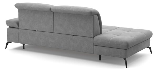 LENOŠKA, textil, šedá Sit & More - Online Only sedačky, Online Only