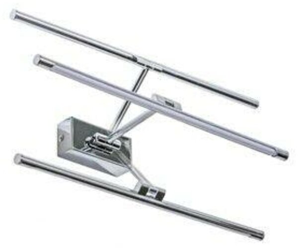 LED Nástěnné svítidlo AZzardo Davinci 70 chrome AZ2656 12W 835lm 3000K IP20 70cm chromové