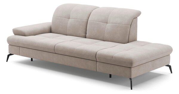 LENOŠKA, textil, šedobéžová Sit & More - Online Only sedačky, Online Only