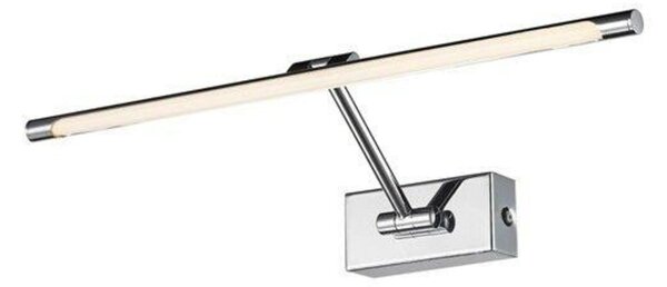 LED Nástěnné svítidlo AZzardo Davinci 48 chrome AZ2648 8W 530lm 3000K IP20 48cm chromové
