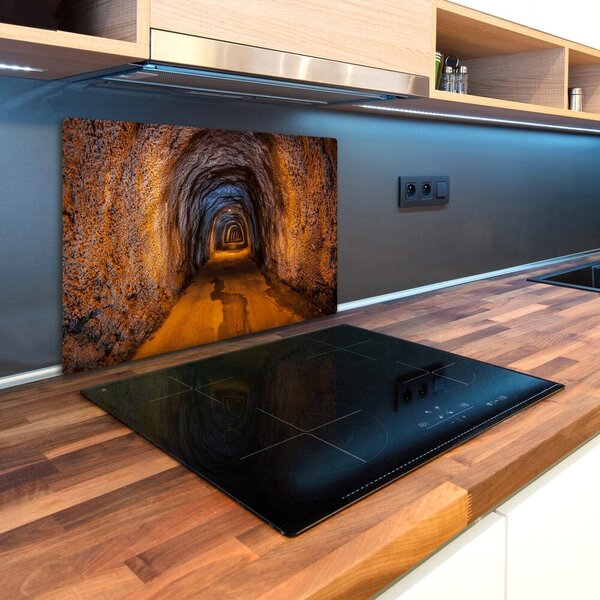 Kuchyňská deska skleněná Podzemní tunel pl-ko-80x52-f-85458892