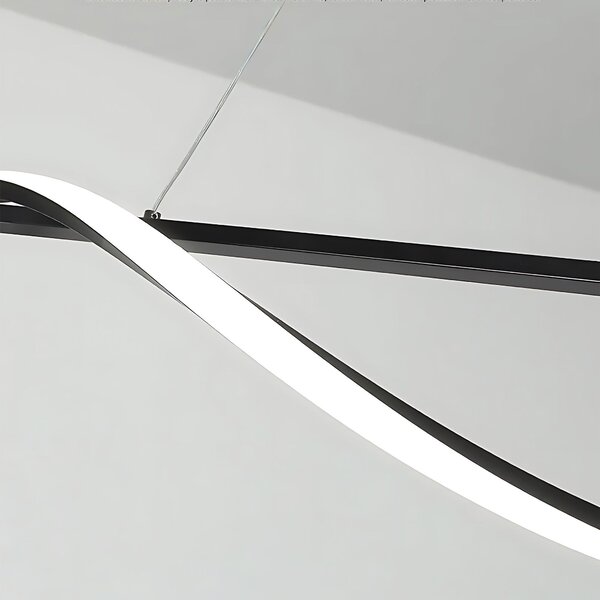 Toolight Závěsné LED osvětlení Modern D18 LHJ019-CP 120 cm černá