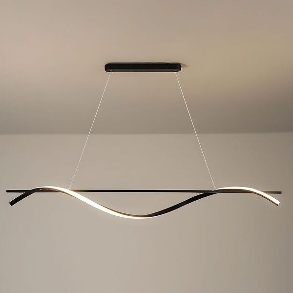 Toolight Závěsné LED osvětlení Modern D18 LHJ019-CP 120 cm černá