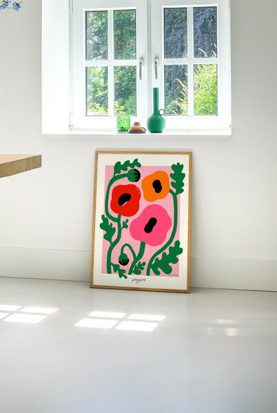 PSTR studio Plagát Summer Poppies
