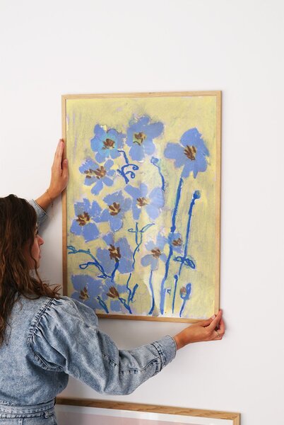 PSTR studio Plakát Blooming in Blue