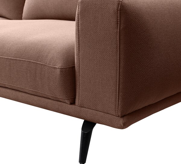 DVOUMÍSTNÁ POHOVKA, textil, hnědá MID.YOU - Pohovky, Online Only