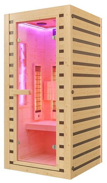 BPS-koupelny Infrasauna Relax HYD-6711 90x90, 1 osoba