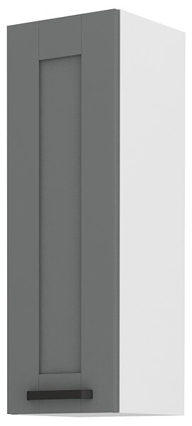 Horní kuchyňská skříňka Lucid 30 G 90 1F (dustgrey + bílá). Vlastní profesionální přeprava až k Vám domů 1045559