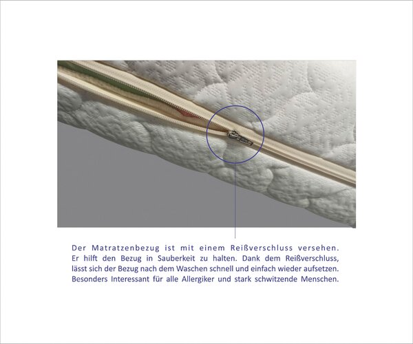 TAŠTIČKOVÁ MATRACE, 90/200 cm Boxxx - Pěnové matrace, Online Only