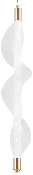 Toolight LED osvětlení se spirálovitým tvarem G008-1CP bílá/zlatá
