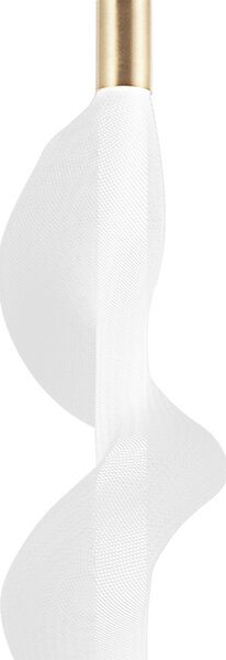 Toolight LED osvětlení se spirálovitým tvarem G008-1CP bílá/zlatá