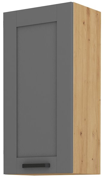 Horní kuchyňská skříňka Lucid 45 G 90 1F (dub artisan + dustgrey). Vlastní profesionální přeprava až k Vám domů 1045605