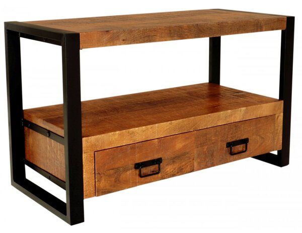 TV stolek Retro 100x60x45 z indického masivu mango