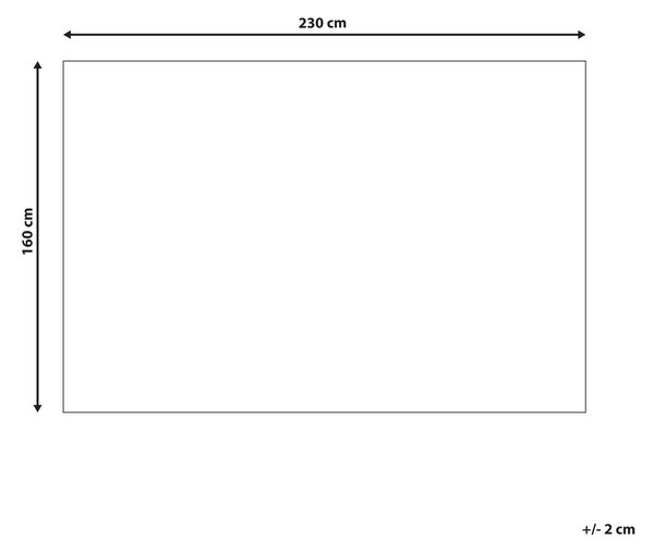 Koberec NIZIP Pestrá 160 x 230 cm Bavlna