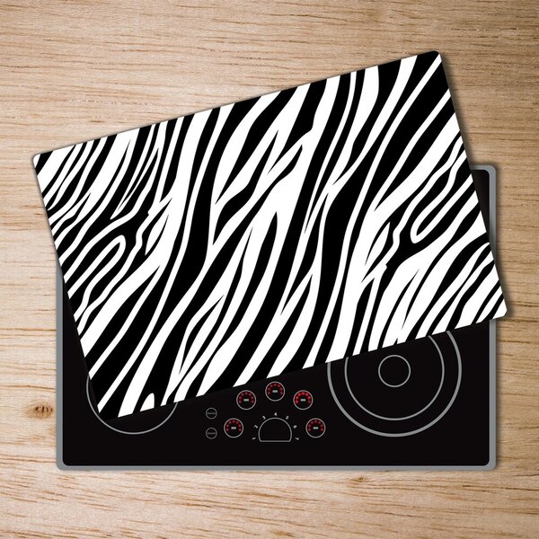 Deska na krájení skleněná Zebra pozadí pl-ko-80x52-f-89914611