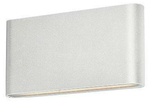 LED Venkovní nástěnné svítidlo AZzardo Cremona M white AZ2181 10W 476lm 3000K IP54 17,5cm bílé