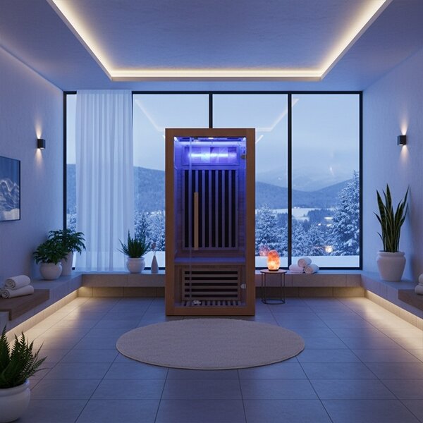 BPS-koupelny Infrasauna Relax HYD-6709 90x90, 1-2 osoby