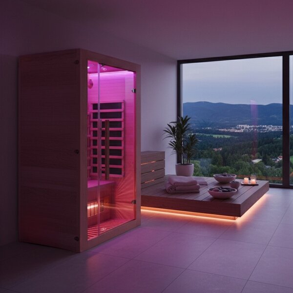 BPS-koupelny Infrasauna Relax HYD-2909 90x90, 1-2 osoby