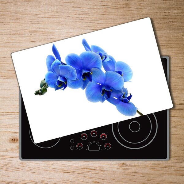 Deska na krájení tvrzená Modrá orchidej pl-ko-80x52-f-91549599