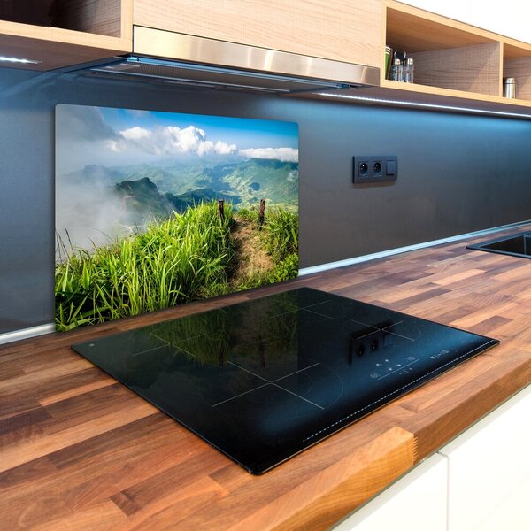 Kuchyňská deska skleněná Stezka na vrcholu pl-ko-80x52-f-91416067