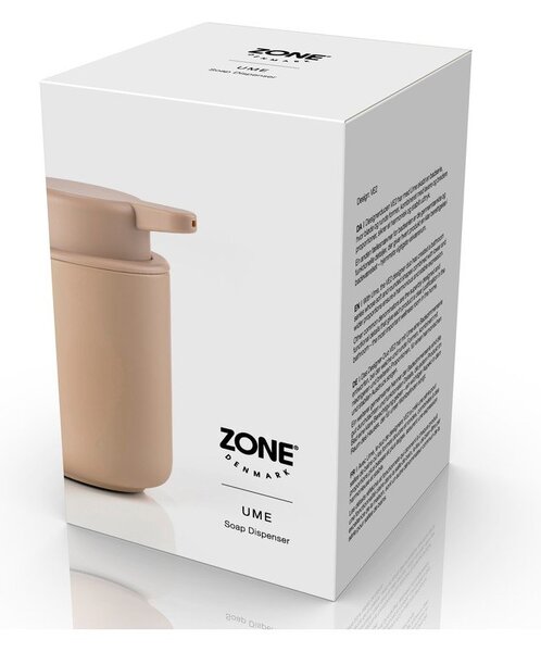Béžový kameninový dávkovač mýdla 250 ml Ume – Zone