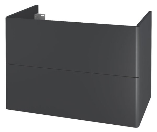 Mereo Mereo, Siena, koupelnová skříňka 80 cm, bílá, antracit, černá , multicolor - RAL lesk nebo RAL mat, CN431S