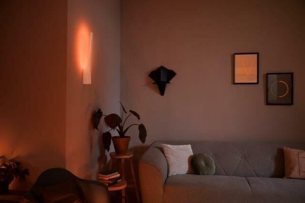PHILIPS HUE Hue Bluetooth LED White and Color Ambiance Nástěnné svítidlo Philips Liane 8719514343443 bílé 2000K-6500K RGB