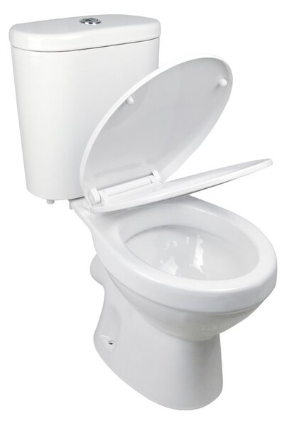 Mereo Mereo, WC kombi, zadní odpad s armaturou, VSD99