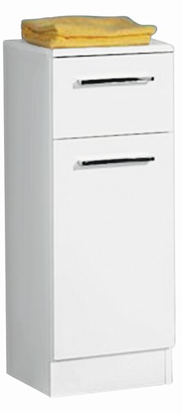 SPODNÍ SKŘÍŇKA, bílá, bílá, 30/81/33 cm Carryhome - Koupelnové série