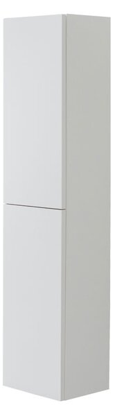 Mereo Mereo, Aira, koupelnová skříňka 157 cm vysoká, levé otevírání, bílá, dub, šedá, CN714LN