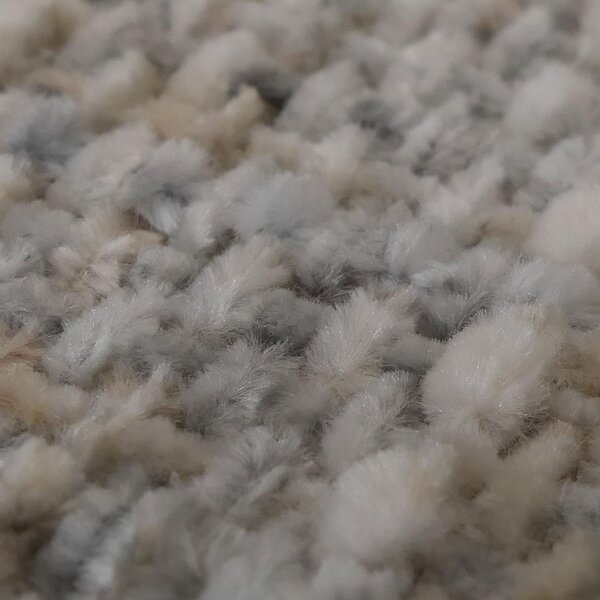 Sada dvou jídelních židlí HWC-O48, kuchyňská židle, otočná s automatickým návratem, potah: textil chenille (410 g/m²), Öko-Tex, barva: krémová